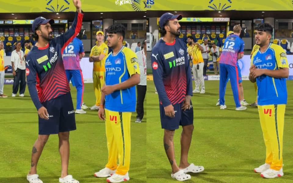 KL Rahul Shares Batting Wisdom with Ayush Mhatre, Believe It!