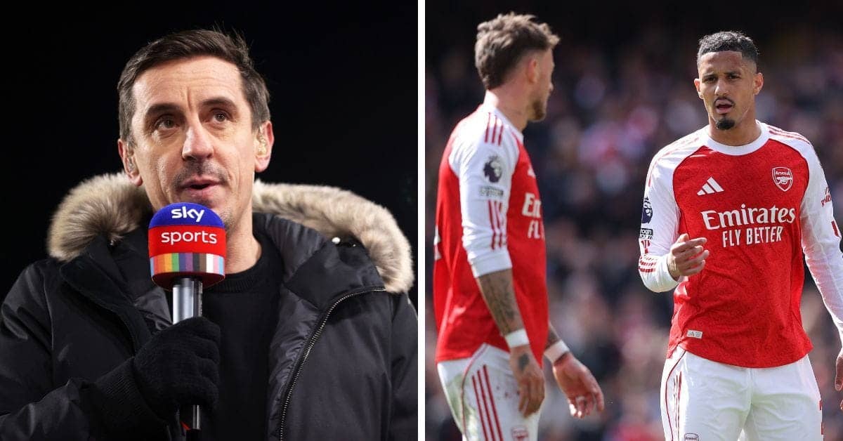 Gary Neville's Bold Warning: Arsenal's Title Dreams in Jeopardy