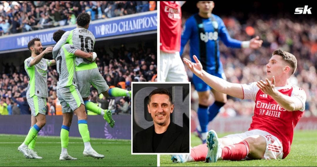 Gary Neville sticks with Arsenal for Premier League title!