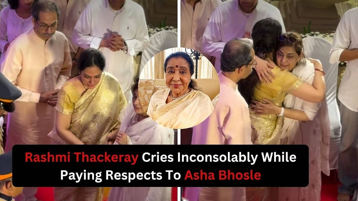 Uddhav Thackeray's Family Pays Tribute to Asha Bhosle