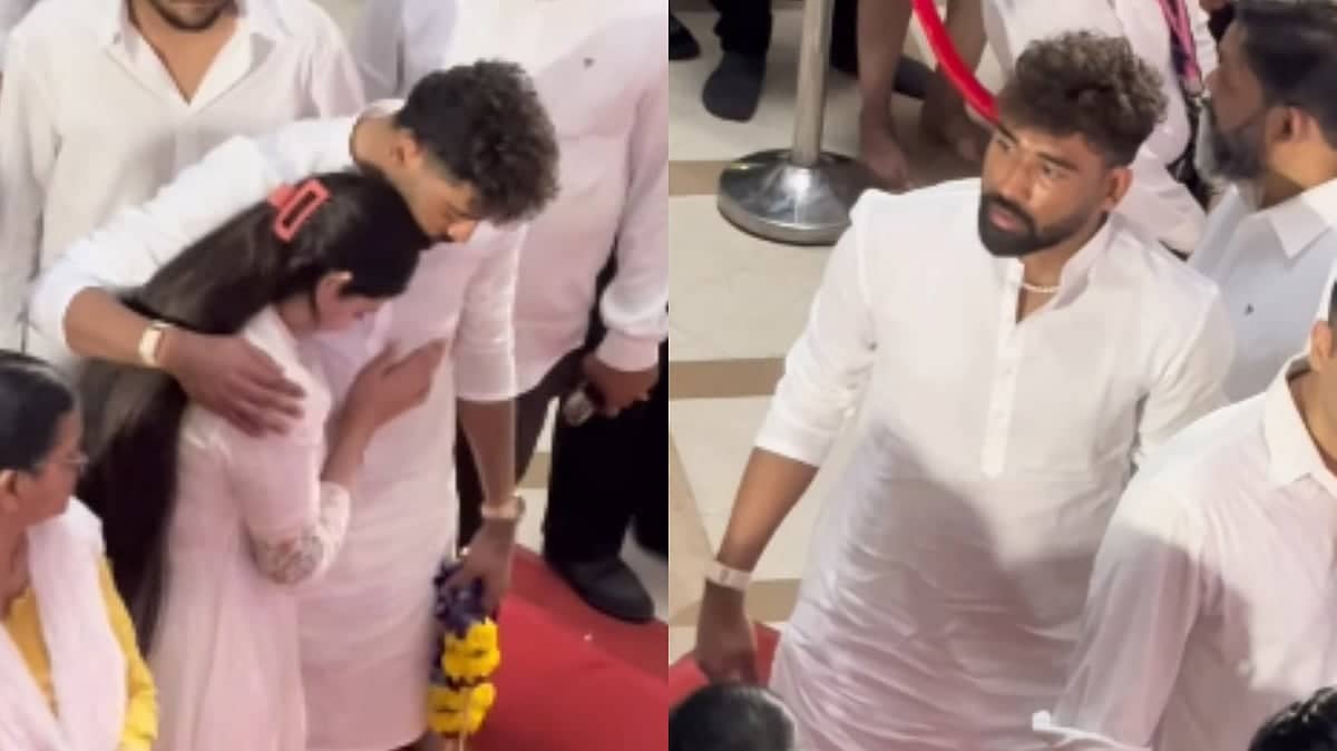 Siraj Supports Zanai at Asha Bhosle's Farewell in Mumbai