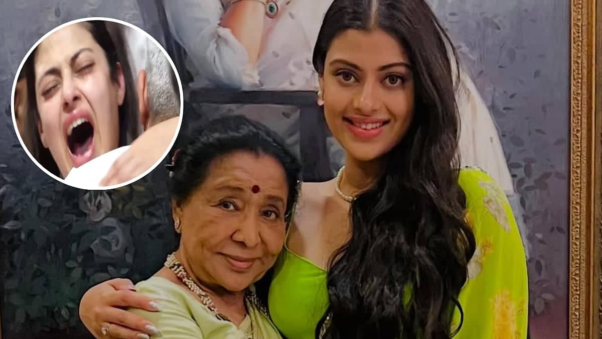 Zanai Bhosle's Heartfelt Tears at Asha's Funeral