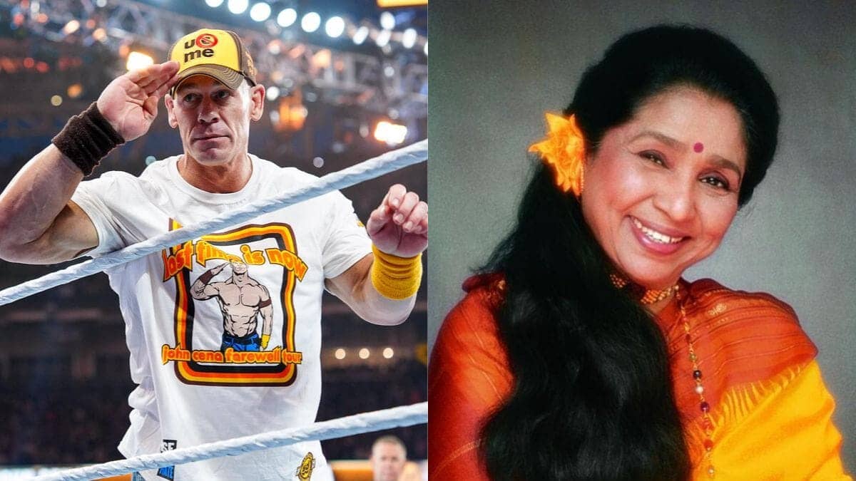 John Cena Celebrates Asha Bhosle as WrestleMania 42 Host
