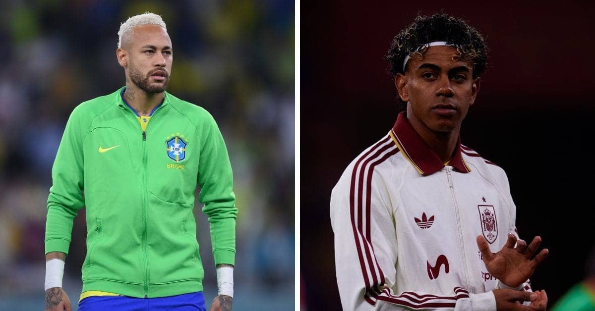Lamine Yamal Cheers for Neymar Ahead of World Cup Dreams