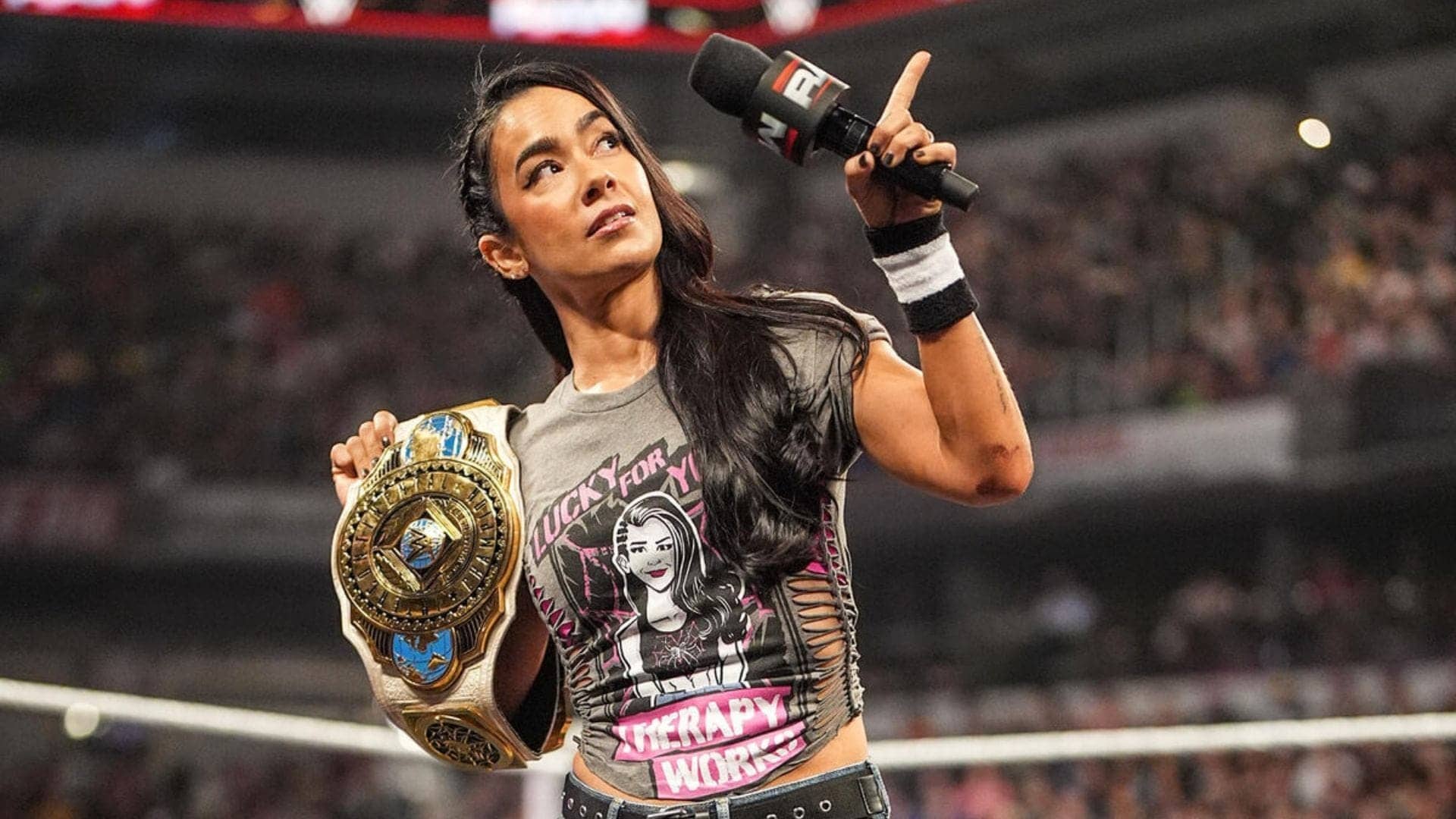 AJ Lee's Shocking Title Reveal Before WWE RAW Showdown