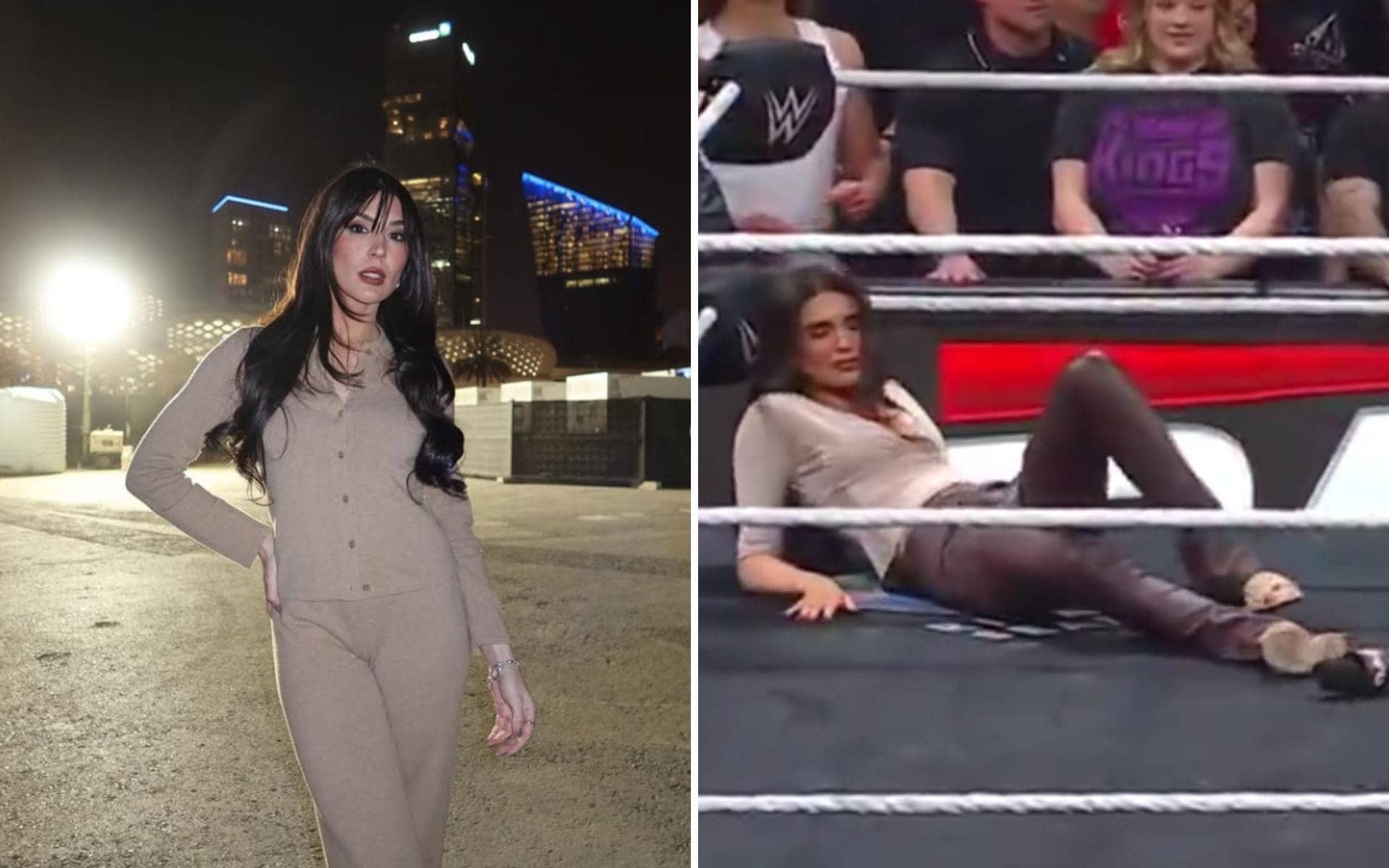 Cathy Kelley dodges disaster at WWE RAW, all is well!