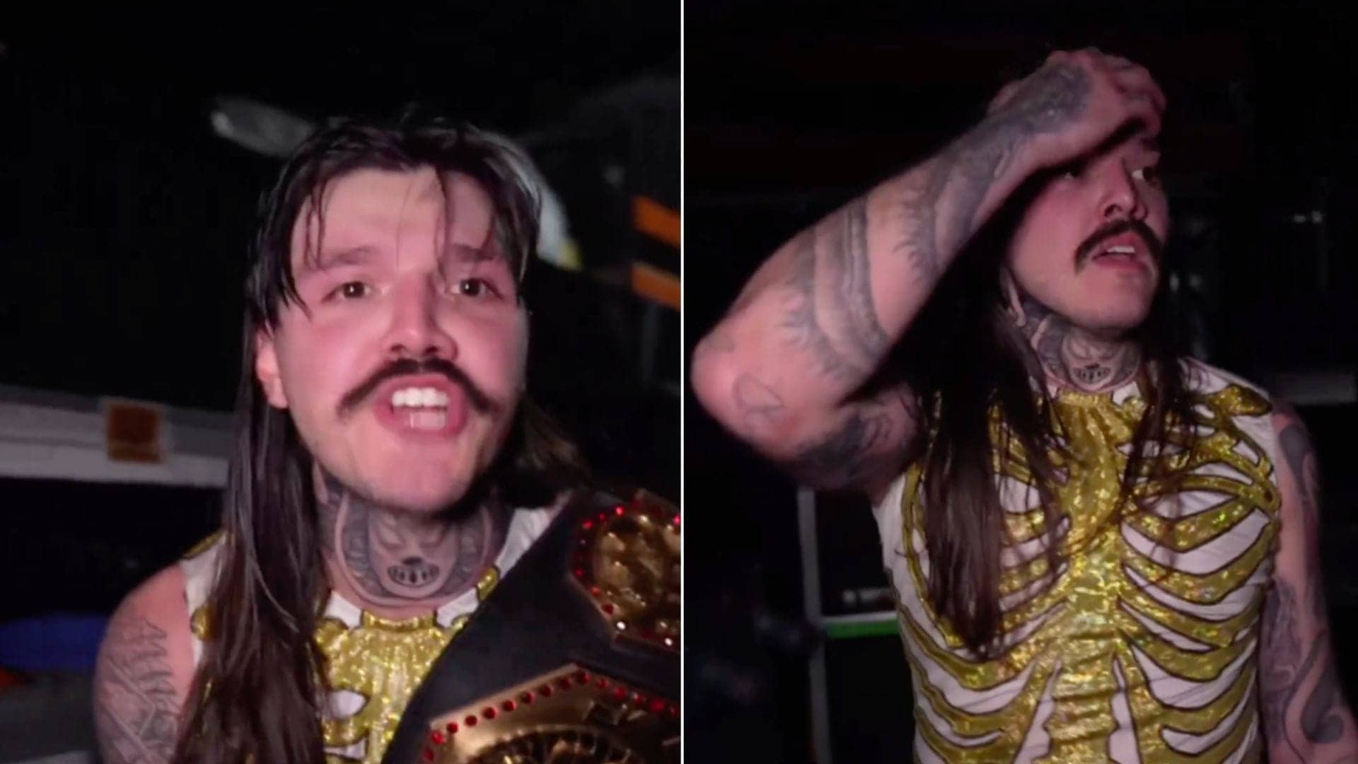 Dominik Mysterio wants WrestleMania match canceled in a panic