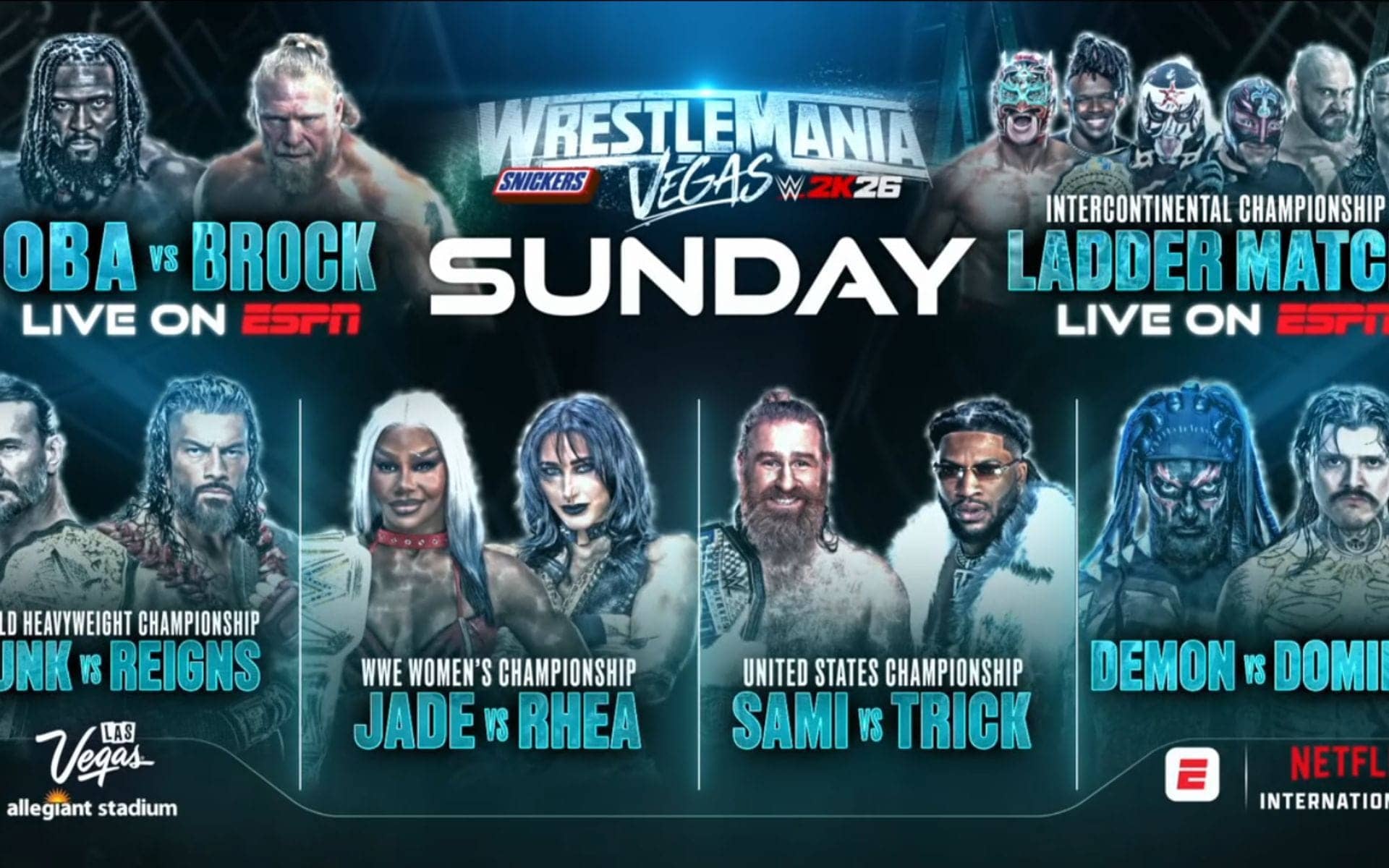 WrestleMania 42 Matches Unveiled: Let the Showdown Begin!