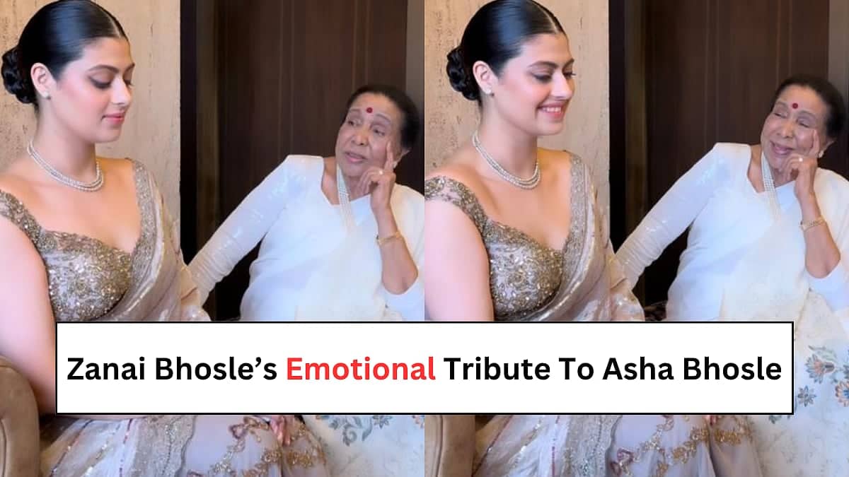 Zanai Bhosle Celebrates Asha: A True Superstar Legacy!