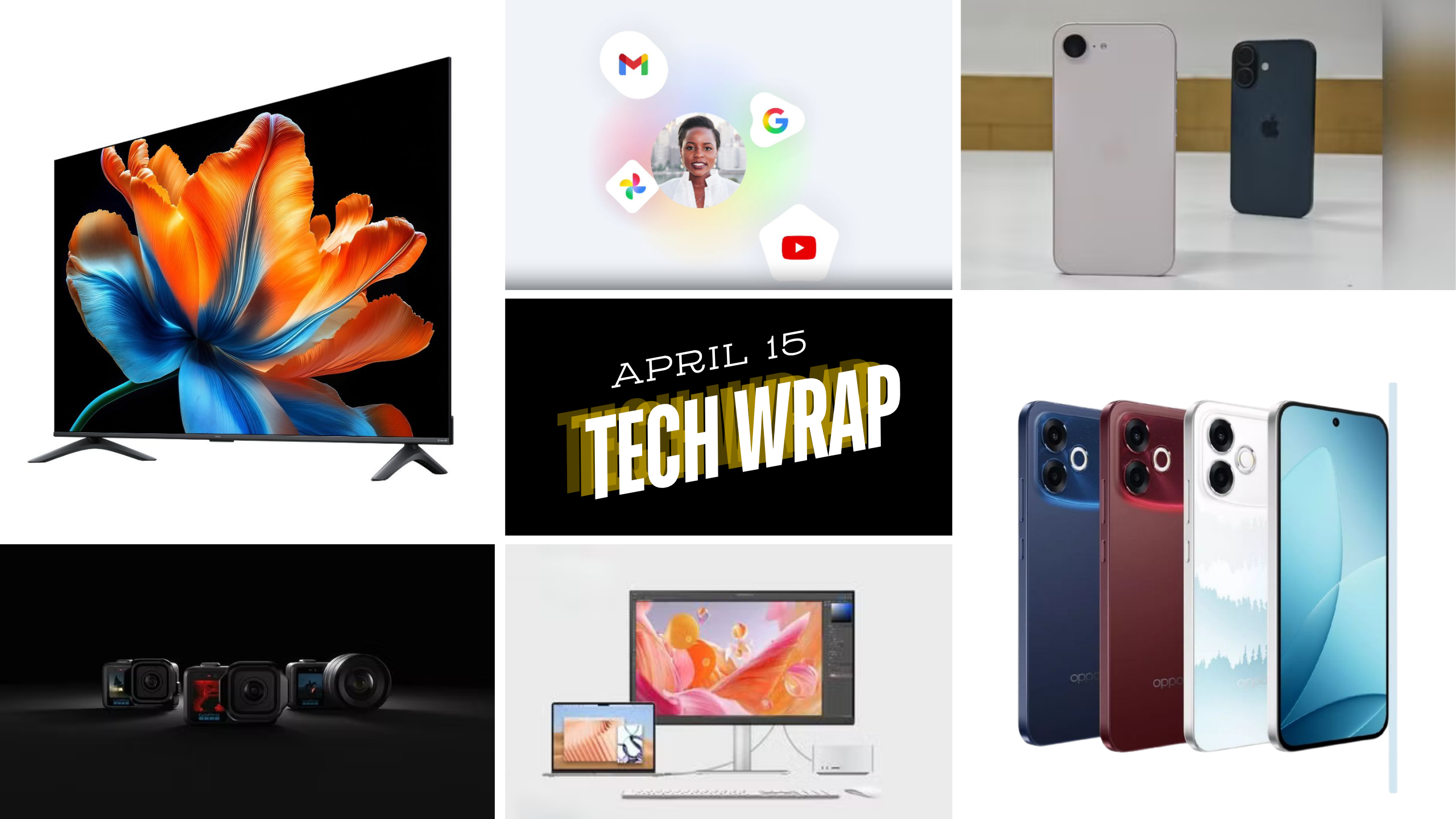 Tech Wrap April 15: OPPO F33 series, Xiaomi TV S Mini LED, BenQ 5K monitor
