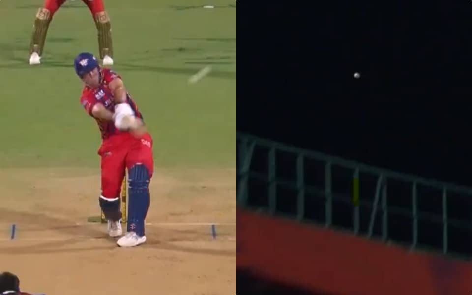 Mitchell Marsh's 102-Meter Smash Rocks Chinnaswamy Stadium