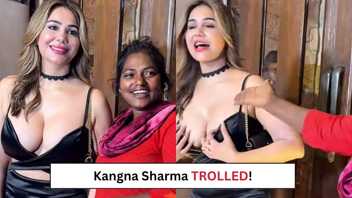 Kangana Sharma: Fashionista Trolled But Unfazed in Mumbai