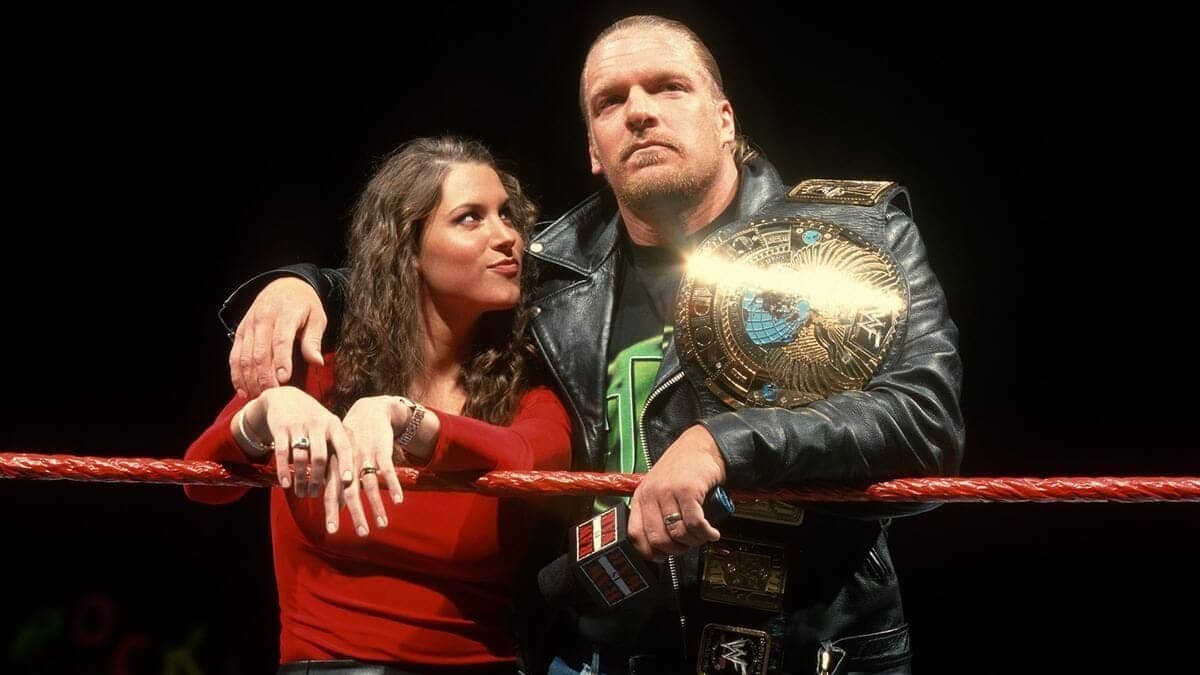 Triple H and Stephanie McMahon Celebrate Hall of Fame Induction