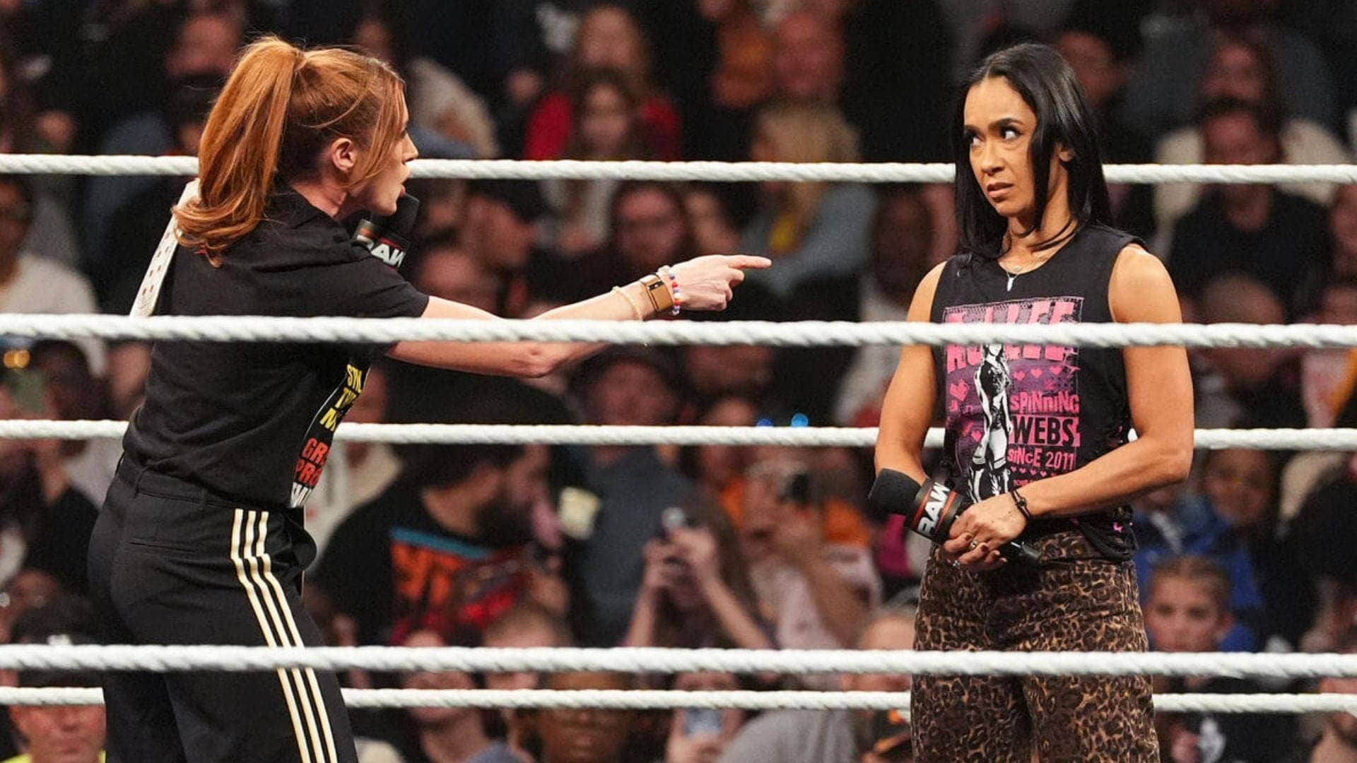 Becky Lynch ne fan ko bulaya security, AJ Lee ka chakkar
