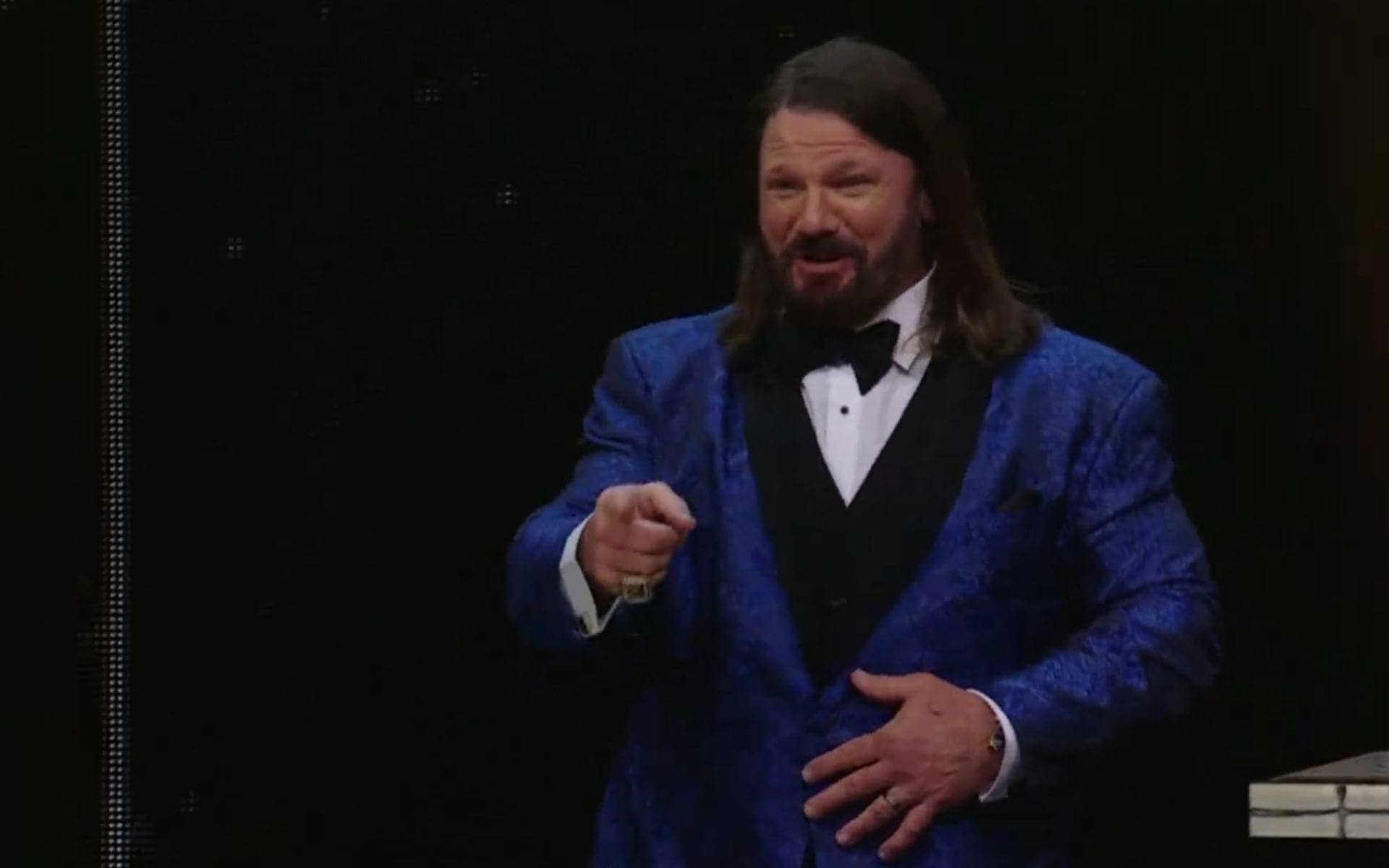 AJ Styles Shocks WWE Hall of Fame with One Legendary Word