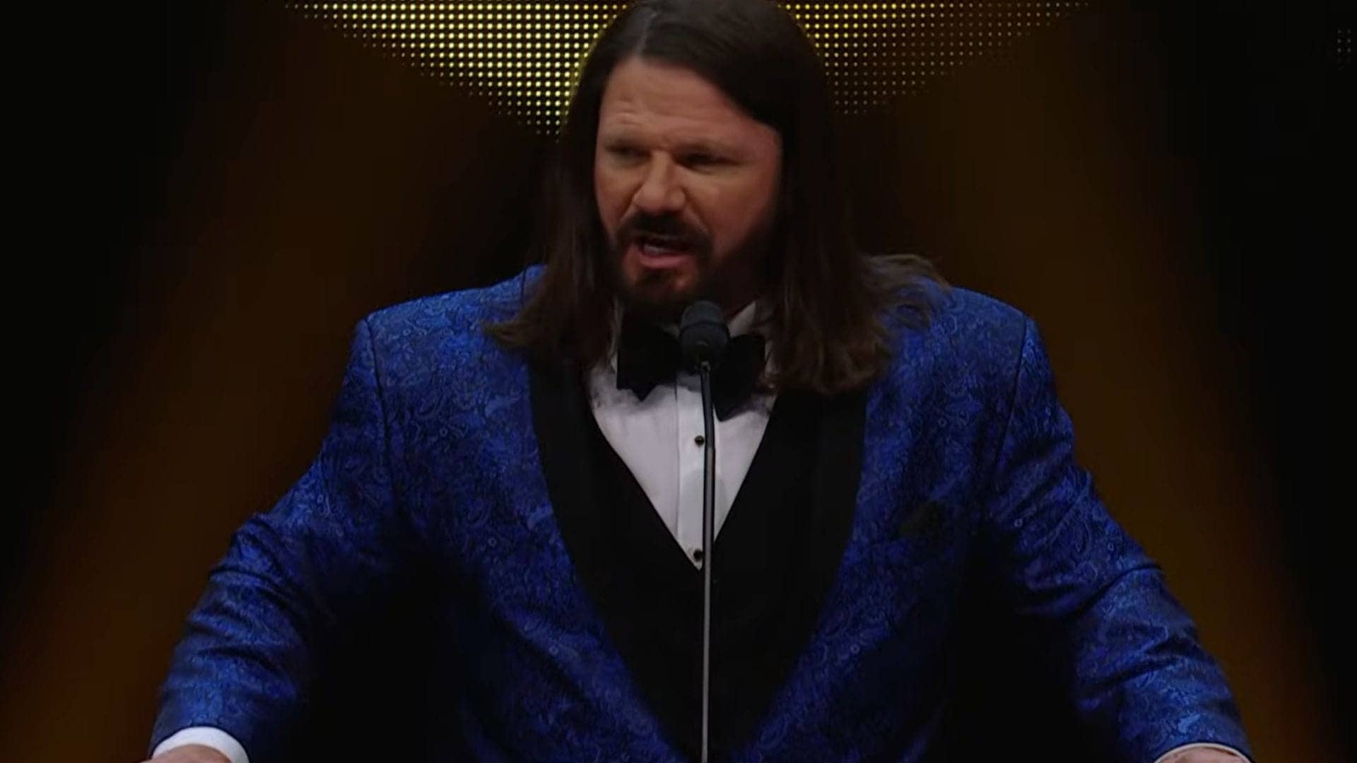 AJ Styles Electrifies WWE Hall of Fame with Epic Short Speech