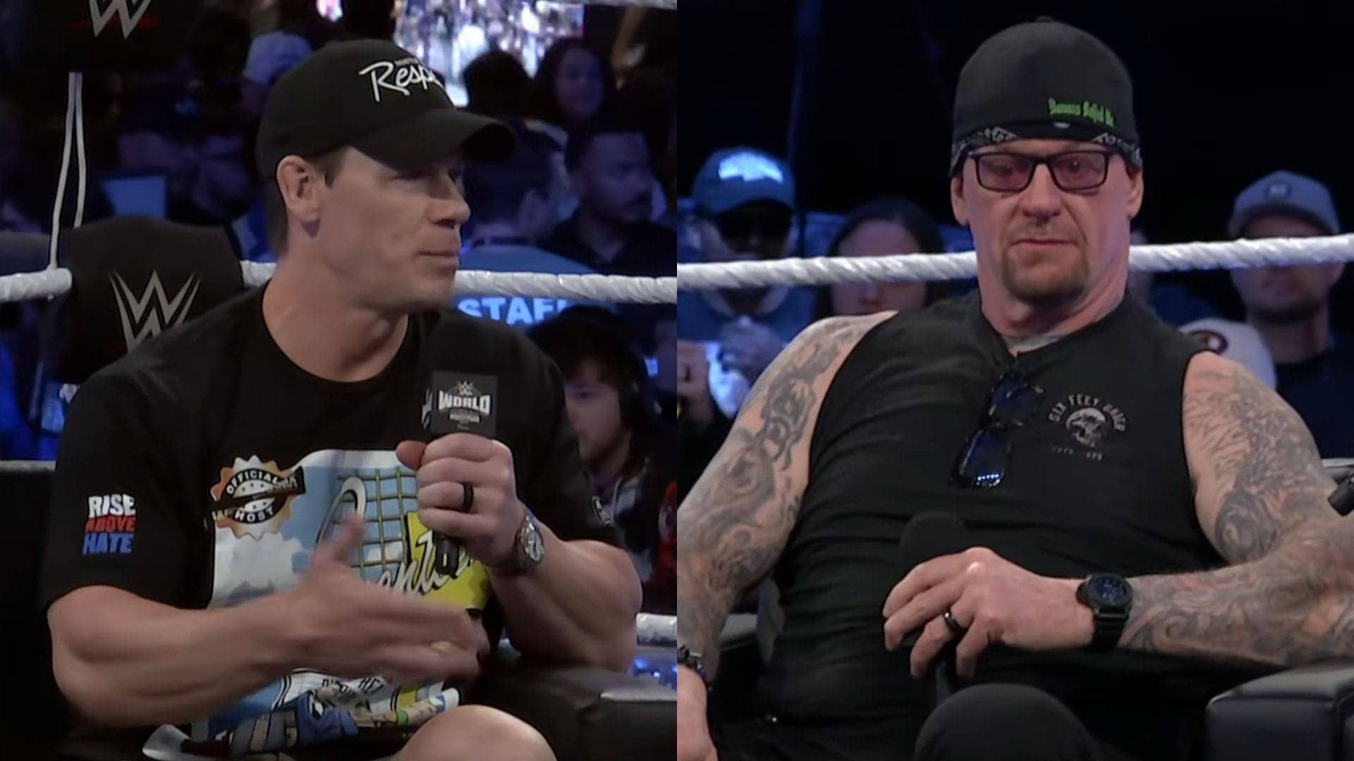 John Cena and The Undertaker Share Heartfelt Moments Before Mania