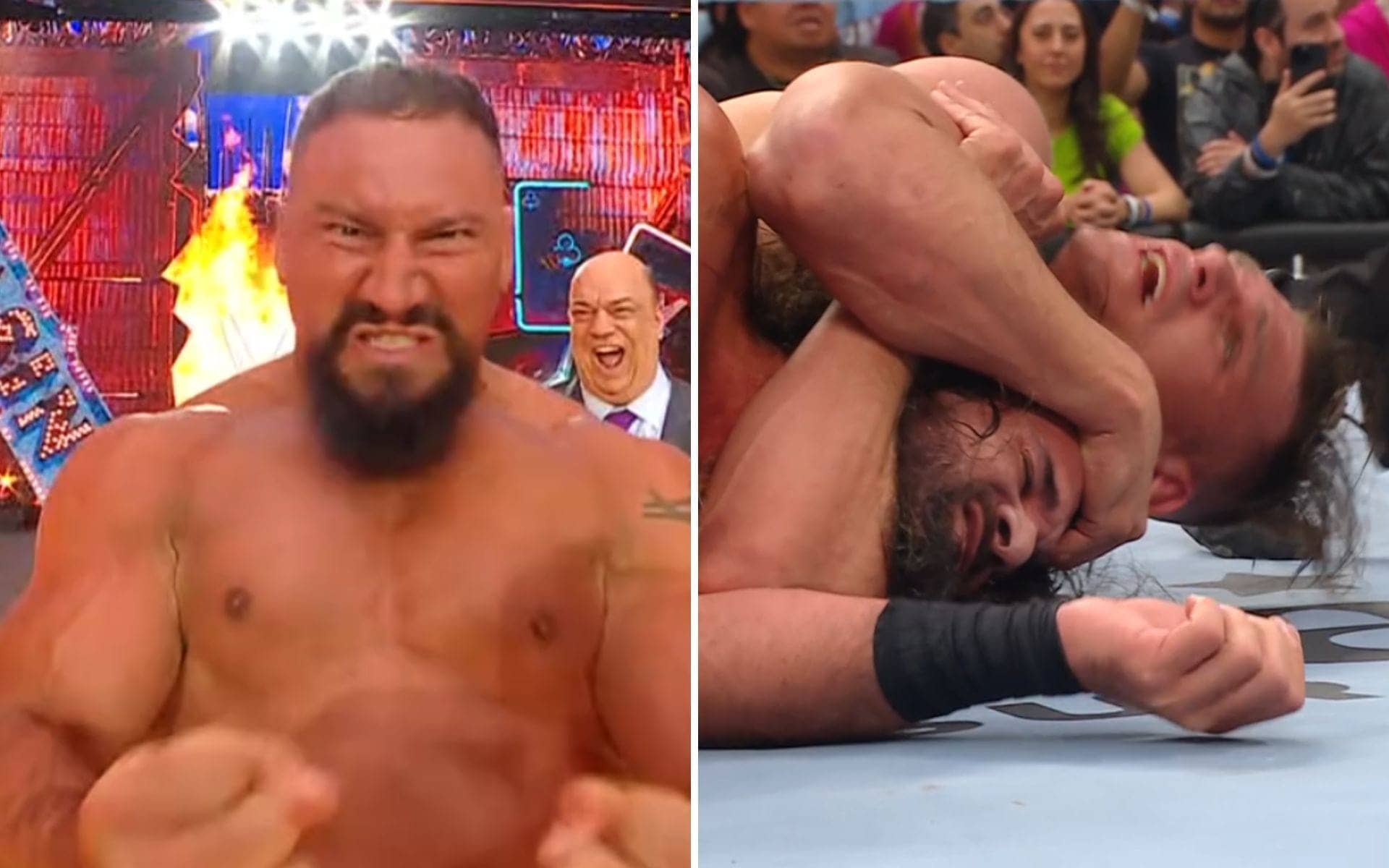 Bron Breakker Returns and Spear-Tackles Seth Rollins at WrestleMania