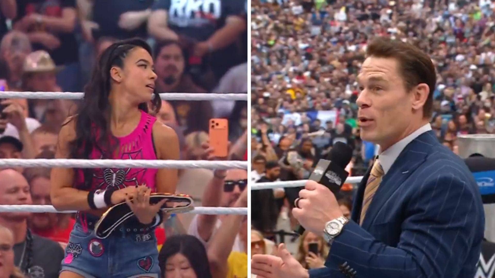 WrestleMania 42: AJ Lee ne John Cena ko diya shandar tribute