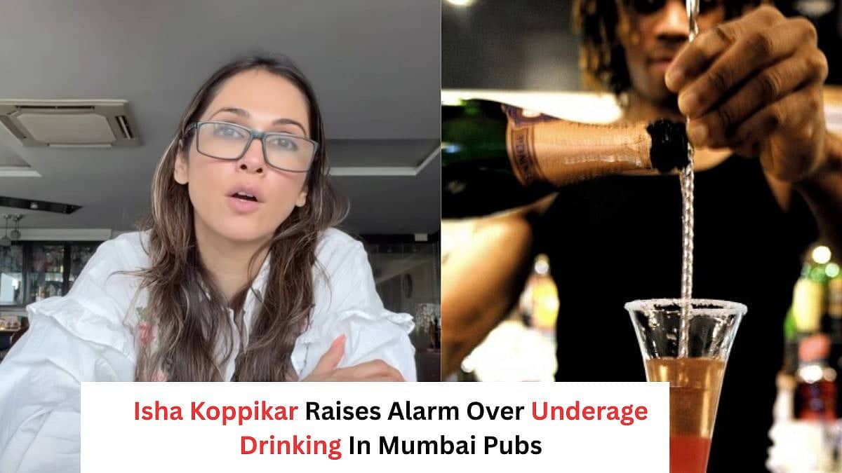 Isha Koppikar Highlights Underage Drinking in Mumbai Bars