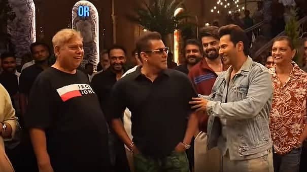 Varun Dhawan Gets Jitters Dancing with Salman Khan on Set