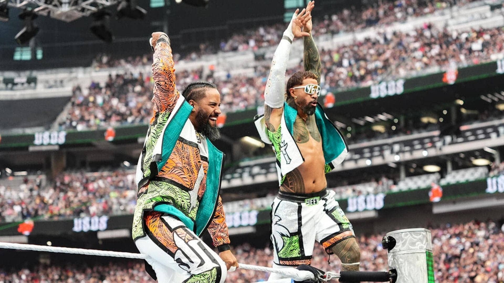 The Usos Tease Alliance with Jacob Fatu After WrestleMania Win