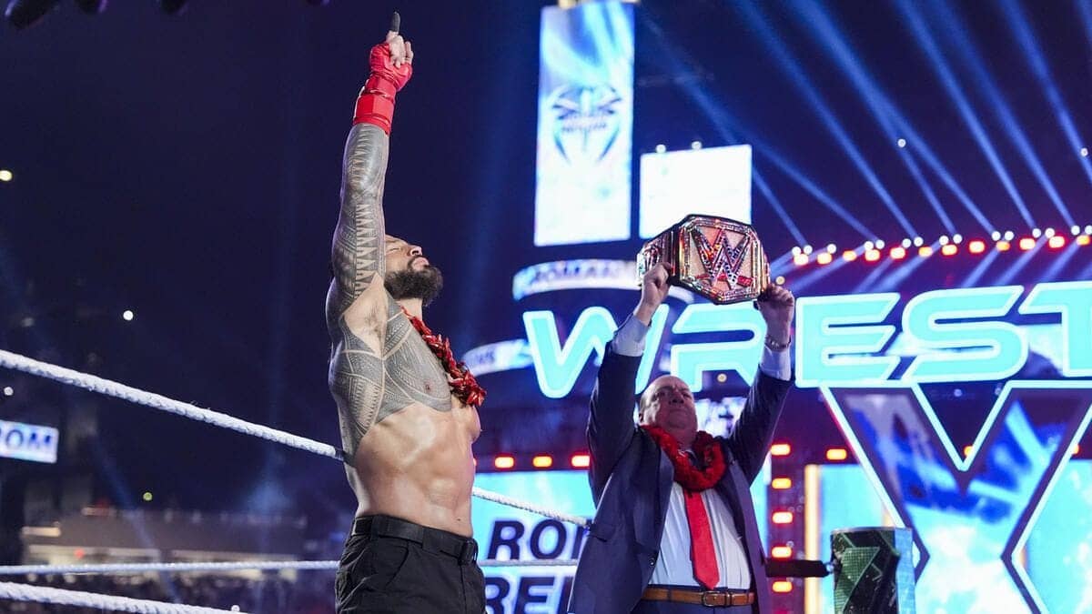 Roman Reigns and CM Punk Gear Up for WrestleMania 42 Clash
