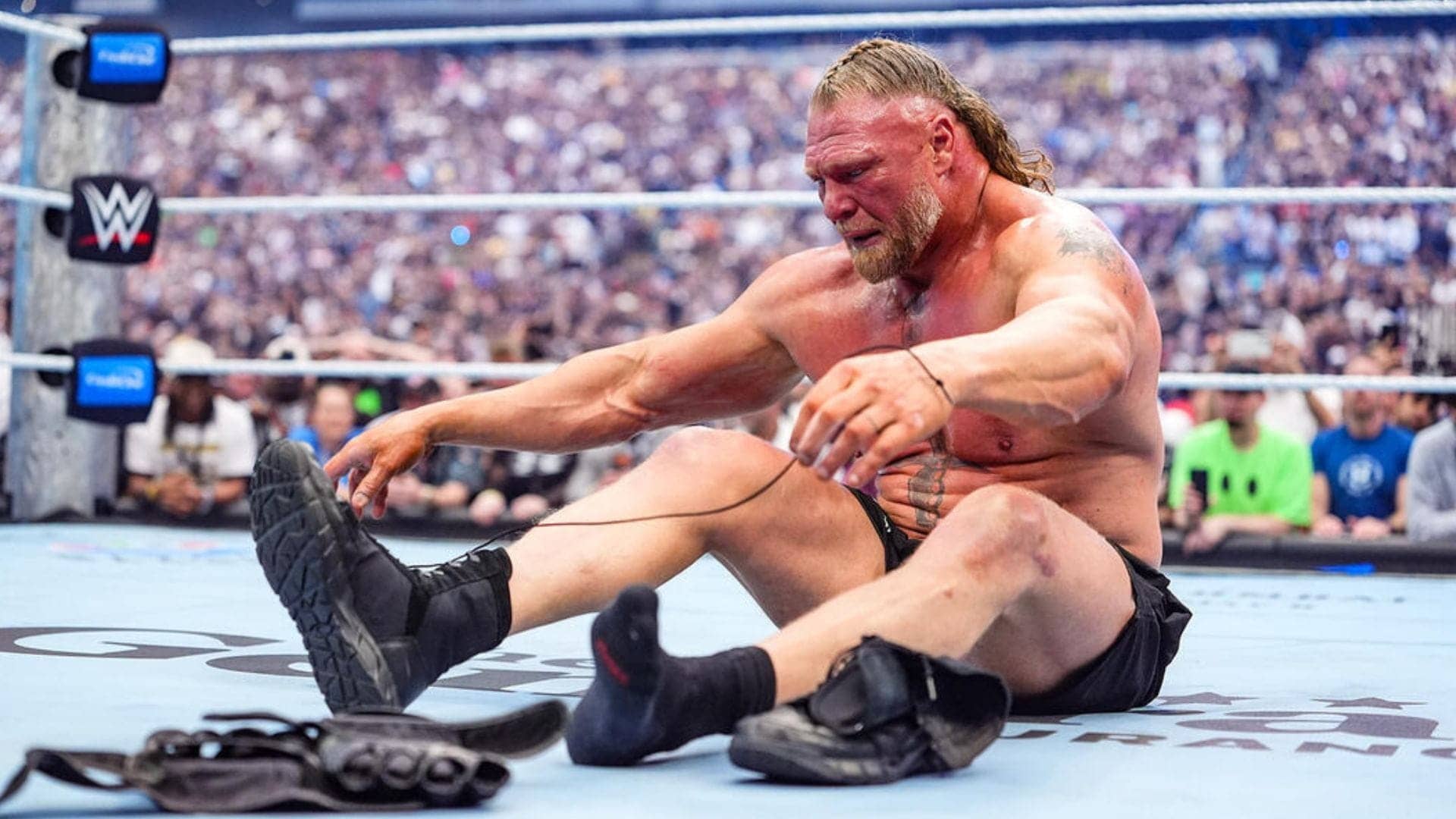 Brock Lesnar hints at retirement after WrestleMania 42 loss