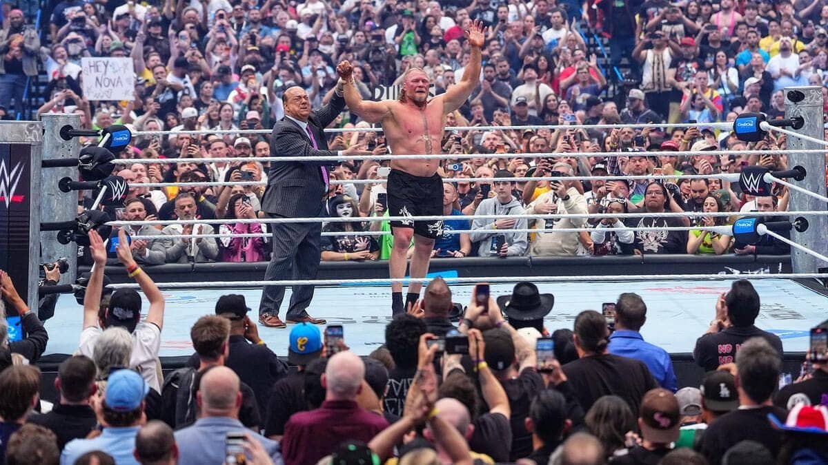 Paul Heyman says Brock Lesnar's WWE future is HUGE, folks!