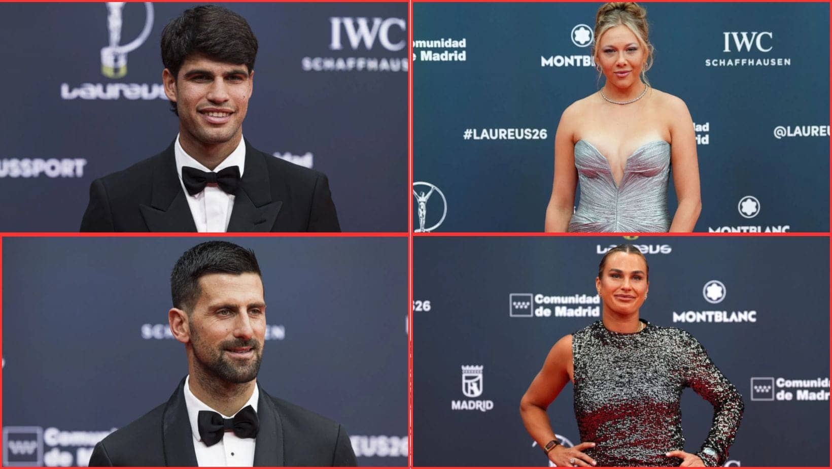 Tennis Superstars Shine Bright at 2026 Laureus Awards Gala