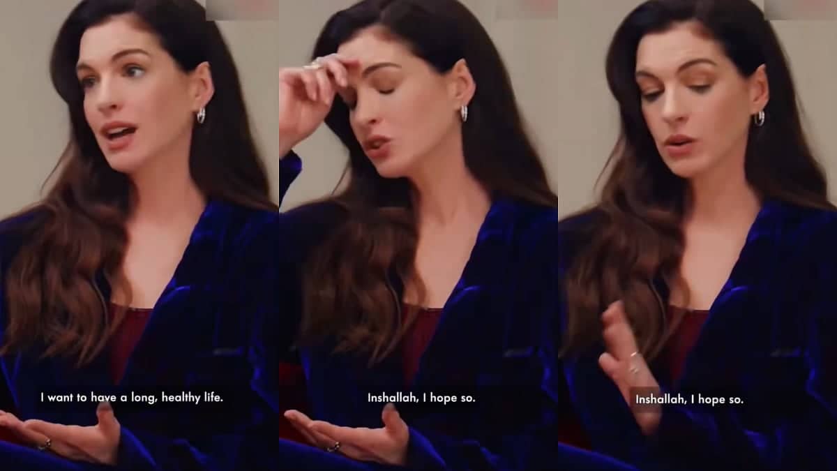 Did Anne Hathaway Just Drop an Inshallah Bomb? Fans React!
