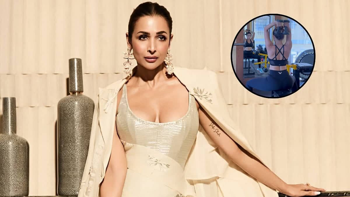 Malaika Arora's 100 Reps to Sculpted Arms at 52? Yes, Please!
