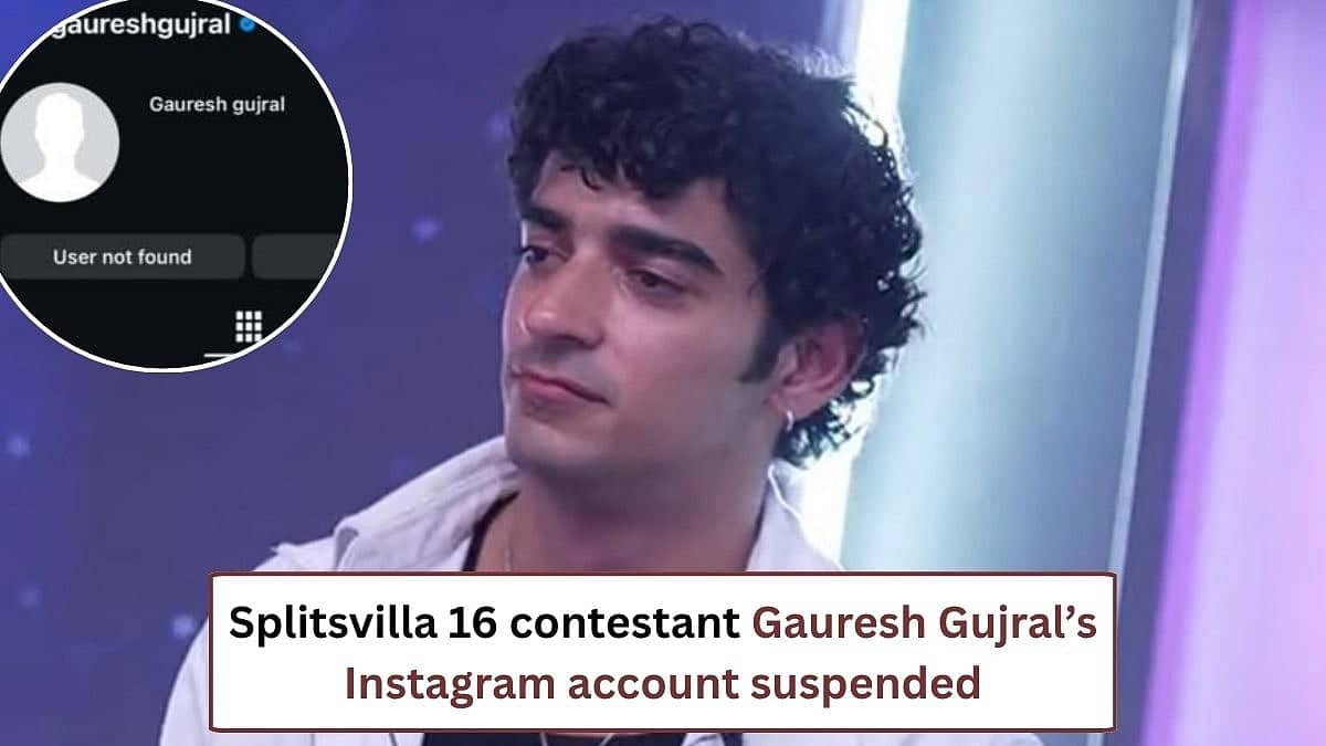 Gauresh Gujral's Instagram Pulls a Houdini in Splitsvilla Drama!