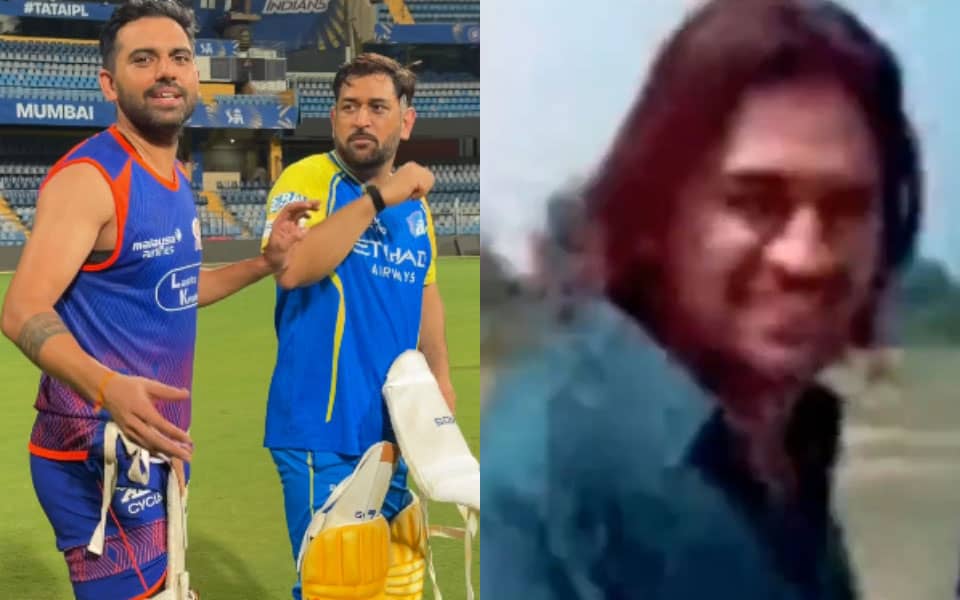 Dhoni's Hilarious Throwback Moment with Chahar Before IPL Clash