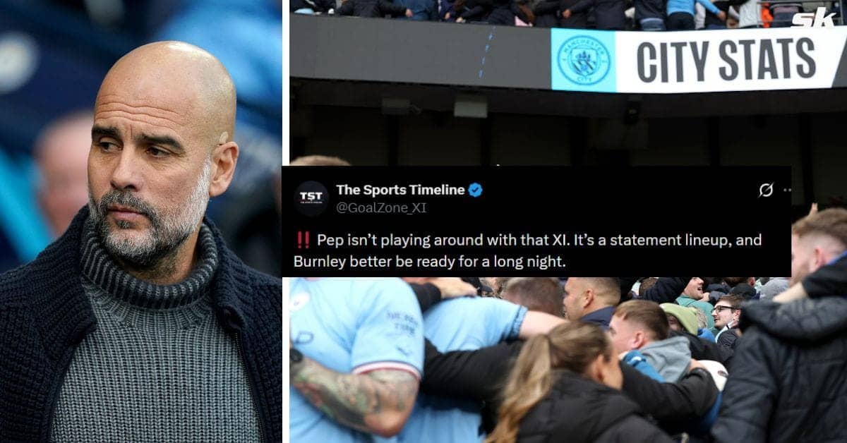 Pep the Great Summons His Fearless XI for Burnley Showdown