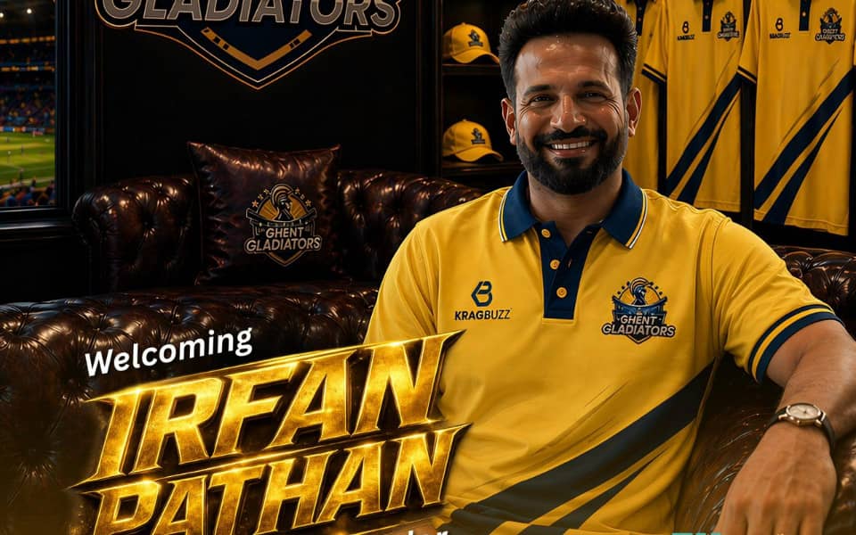 Irfan Pathan Joins Ghent Gladiators: Cricket Just Got Cooler