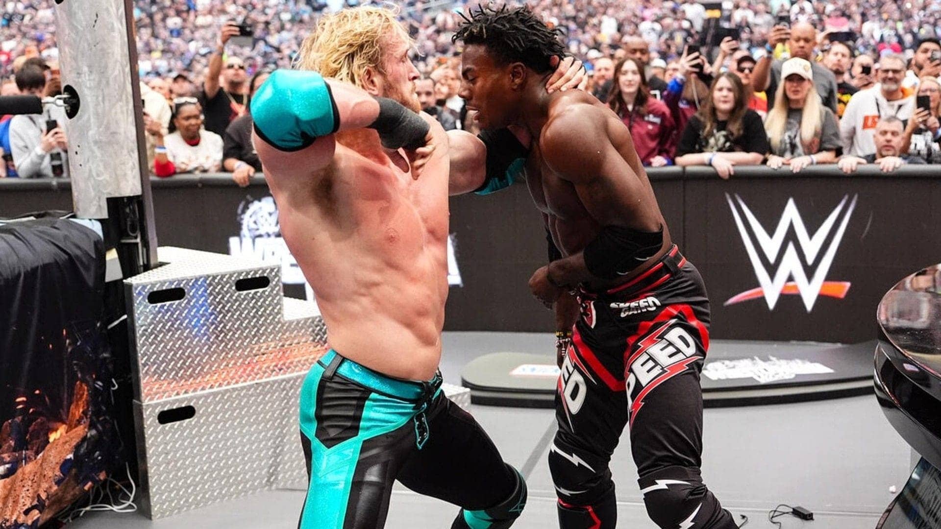 Logan Paul Calls Out IShowSpeed's Teamwork at WrestleMania 42