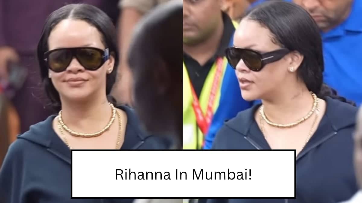 Rihanna Struts Into Mumbai: Fenty Glam at Wedding Bash!