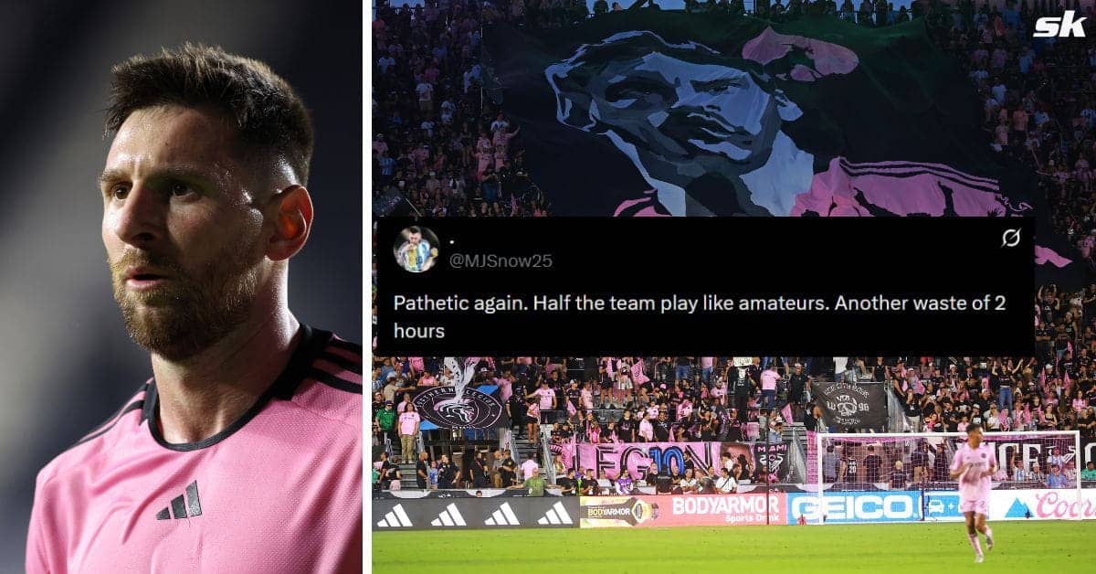 Miami Draws New England as Fans Call Out Messi's Struggles