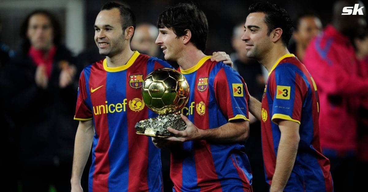 Xavi admits Messi was the rightful Ballon d'Or winner in 2010