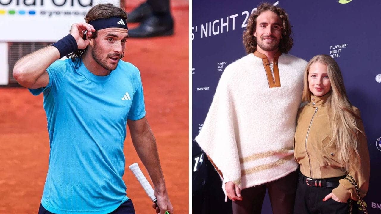 Stefanos Tsitsipas Scores Big with Kiss After Madrid Open Win