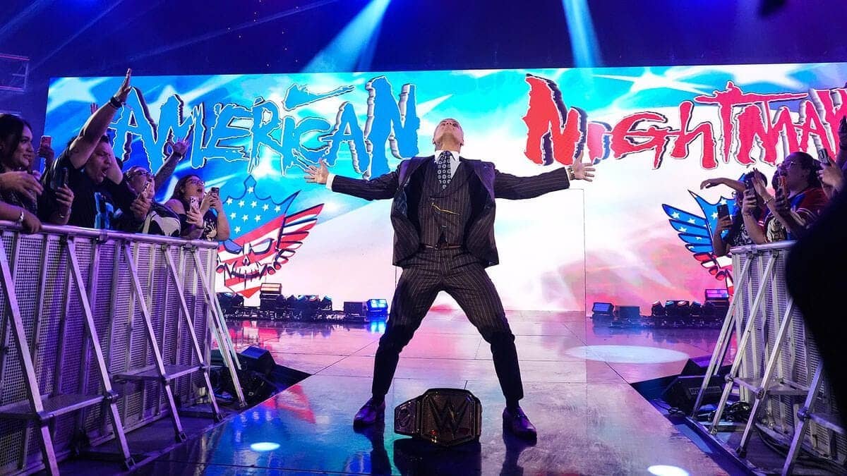 Cody Rhodes shows off his battle-scarred eye after Mania