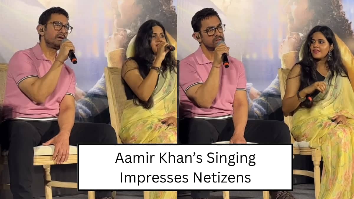 Aamir Khan Wows Mumbai Fans with Surprise Singing Performance