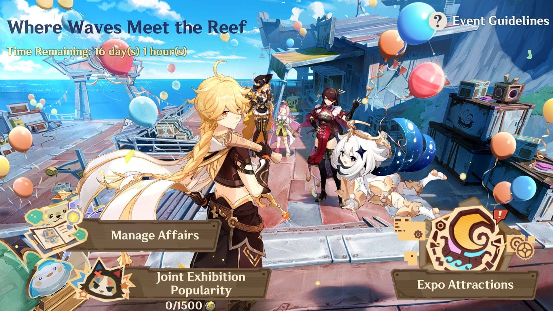 Join the Epic Genshin Impact Waves Meet the Reef Adventure