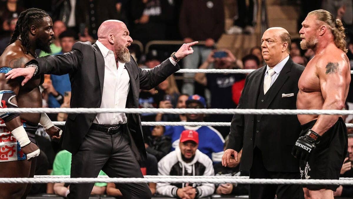 Brock Lesnar's beef with Triple H: The Drama Unfolds