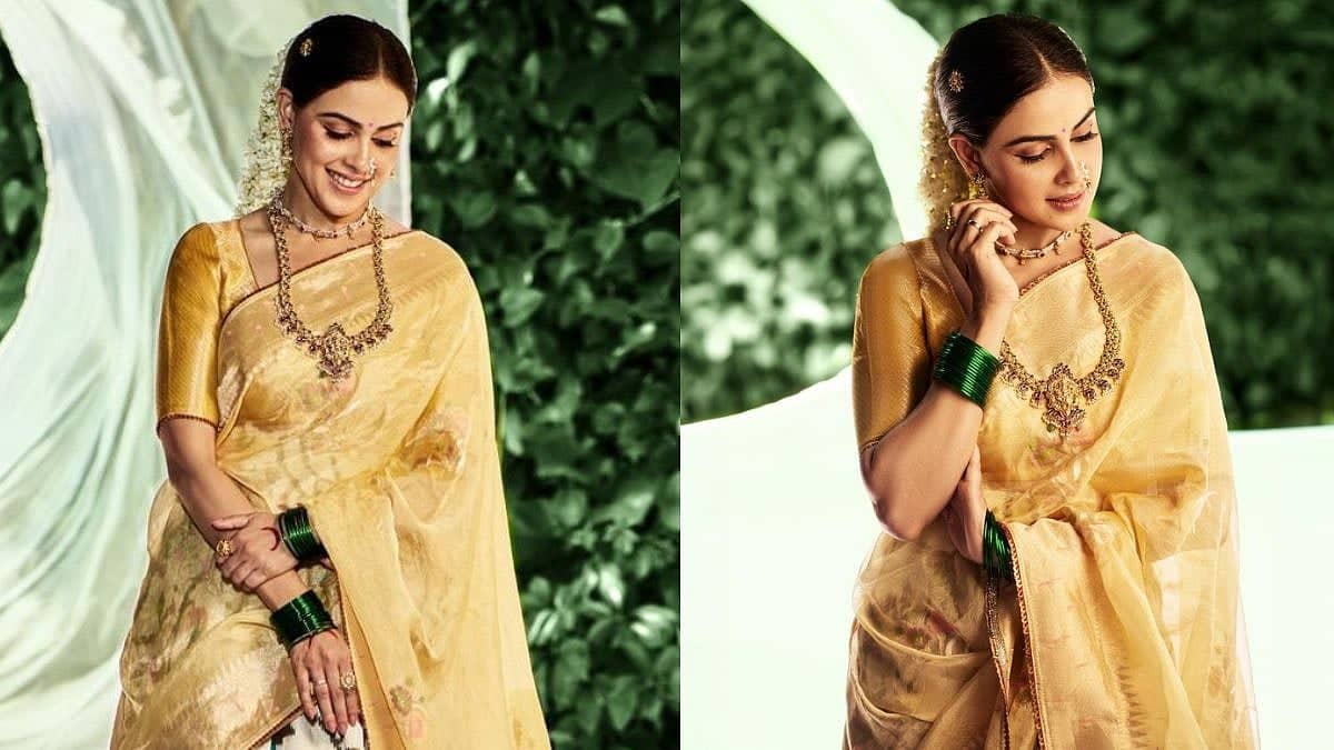 Genelia Deshmukh Dazzles in Stunning Paithani Fashion