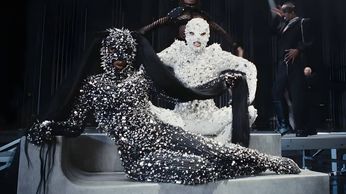 Gaga and Doechii Dazzle in Crystal Couture for Runway