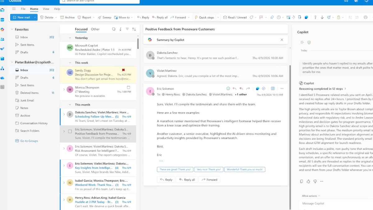 Microsoft's Copilot: Your New Email and Calendar Sidekick