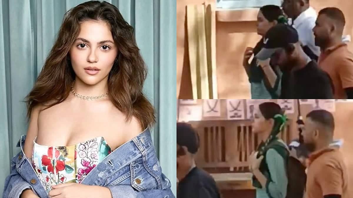Aneet Padda Electrifies in Schoolgirl Outfit for Shakti Shalini