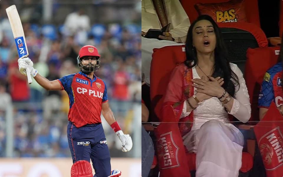 Preity Zinta's Thrilling Moment as Iyer Escapes LBW Drama